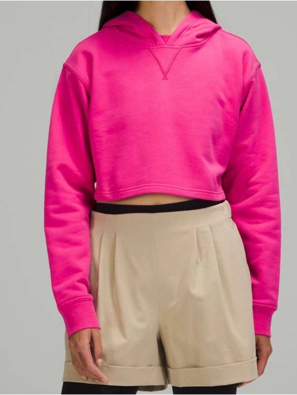 Lululemon All Yours Cropped Hoodie
